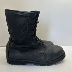 Belleville Boots Combat Tactical Black Leather Steel Toe Men’s Size 12 W GoreTex